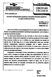 Thumbnail de Ocorrência de intoxicação causada por samambaia (Pteridium aquilinum) na região nordeste do Paraná.