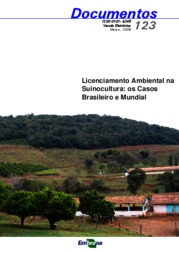 Thumbnail de Licenciamento ambiental na suinocultura: os casos brasileiro e mundial.
