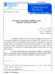 Thumbnail de Avaliação da qualidade da semente de soja produzida no Estado do Paraná.