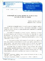 Thumbnail de Disseminação das plantas daninhas na cultura da soja cultivada em áreas de cerrado.