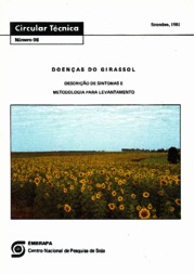 Thumbnail de Doenças do girassol; descrição de sintomas e metodologia para levantamento.