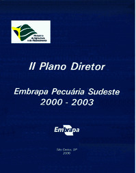 Thumbnail de II Plano Diretor Embrapa Pecuária Sudeste, 2000-2003.
