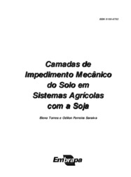 Thumbnail de Camadas de impedimento mecânico do solo em sistemas agrícolas com a soja.
