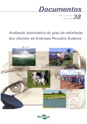 Thumbnail de Avaliação sistemática do grau de satisfação dos clientes da Embrapa.