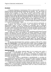Thumbnail de Relatório anual do programa colaborativo interlaboratorial, 6 - 2003.