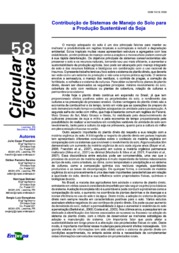 Thumbnail de Contribuição de sistemas de manejo do solo para a produção sustentável da soja.