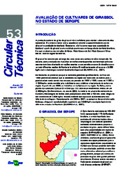 Thumbnail de Avaliação de cultivares de girassol no estado de Sergipe.