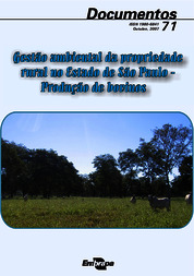 Thumbnail de Gestão ambiental da propriedade rural no Estado de São Paulo - Produção de bovinos.