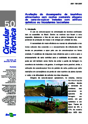 Thumbnail de Avaliação do desempenho de tourinhos alimentados com rações contendo silagens de cana-de-açúcar tratadas com aditivos químicos ou inoculantes bacteriano.