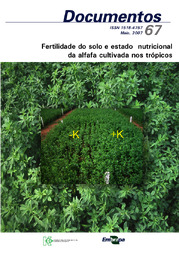 Thumbnail de Fertilidade do solo e estado nutricional da alfafa cultivada nos trópicos.