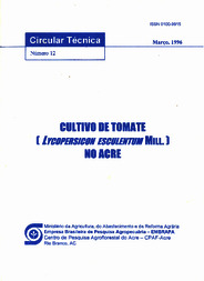 Thumbnail de Cultivo de tomate (Lycopersicon esculentum Mill.) no Acre.
