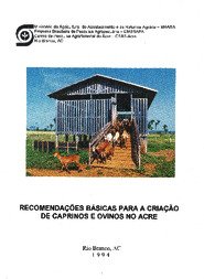 Thumbnail de Recomendações básicas para a criação de caprinos e ovinos no Acre.