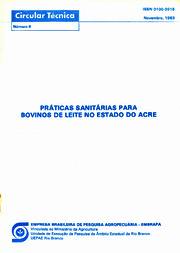 Thumbnail de Práticas sanitárias para bovinos de leite no estado do Acre.