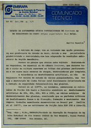 Thumbnail de Efeito de diferentes níveis populacionais de Cerotoma sp. no rendimento do caupi (Vigna unguiculata (L.) Walp).