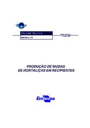 Thumbnail de Produção de mudas de hortaliças em recipientes.