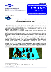 Thumbnail de Avaliação de resistência de cultivares de mandioca a podridão de raízes.