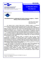 Thumbnail de Recomendação de variedades de feijão (Phaseolus vulgaris L.), Rudá e Pérola, para o Estado do Acre.