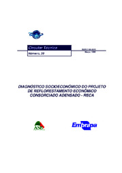Thumbnail de Diagnóstico socioeconômico do Projeto de Reflorestamento Econômico Consorciado e Adensado - RECA.
