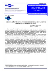 Thumbnail de Recomendações técnicas para desenho de sistemas agroflorestais multiestratos no Estado do Acre.