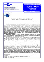 Thumbnail de Estabelecimento e manejo de cercas vivas com espécies arbóreas de uso múltiplo.