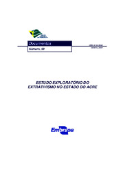 Thumbnail de Estudo exploratório do extrativismo no estado do Acre.