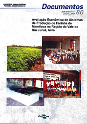 Thumbnail de Avaliação econômica de sistemas de produção de farinha de mandioca na região do Vale do Rio Juruá, Acre.