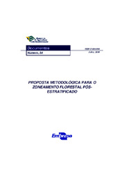 Thumbnail de Proposta metodológica para o zoneamento florestal pós-estratificado.
