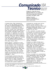 Thumbnail de Aspectos agronômicos e socioeconômicos do cultivo da pimenta longa para produção de safrol no Acre, 2004.