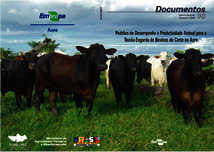 Thumbnail de Padrões de desempenho e produtividade animal para a recria-engorda de bovinos de corte no Acre.