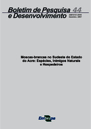 Thumbnail de Moscas-brancas no sudeste do Estado do Acre: espécies, inimigos naturais e hospedeiros.