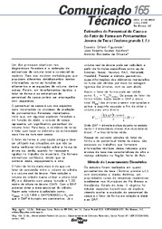 Thumbnail de Estimativa do percentual de casca e do fator de forma em povoamentos jovens de teca (Tectona grandis L.f.).