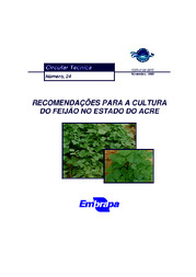Thumbnail de Recomendações para a cultura do feijão no Estado do Acre.