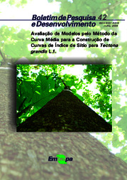 Thumbnail de Avaliação de modelos pelo método da curva média para a construção de curvas de índice de sítio para Tectona grandis L. f.