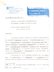 Thumbnail de Controle de nematódeos gastrintestinais de caprinos e ovinos no estado do Ceará.