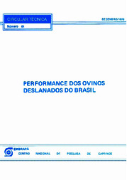 Thumbnail de Performance dos ovinos deslanados do Brasil.