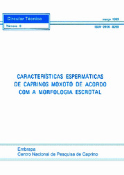 Thumbnail de Características espermáticas de caprinos Moxotó de acordo com a morfologia escrotal.