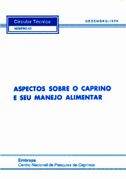 Thumbnail de Aspectos sobre o caprino e seu manejo alimentar.