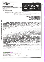 Thumbnail de Teste de inibição da hemólise sinérgica (IHS) como instrumento no controle da linfadenite caseosa.