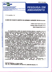 Thumbnail de Ácaros do conduto auditivo de caprinos e infecção por Mycoplasma.