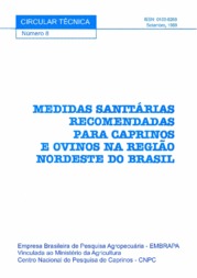 Thumbnail de Medidas sanitárias recomendadas para caprinos e ovinos na região Nordeste do Brasil.