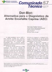 Thumbnail de Dot-Blot: alternativa para o diagnóstico da artrite encefalite caprina (AEC).