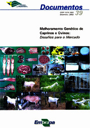 Thumbnail de Melhoramento genético de caprinos e ovinos: desafios para o mercado.