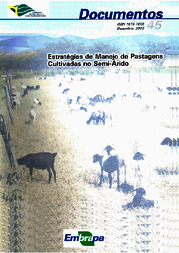 Thumbnail de Estratégias de manejo de pastagens cultivadas no Semi-árido.