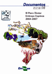 Thumbnail de III Plano Diretor Embrapa Caprinos: 2004-2007.