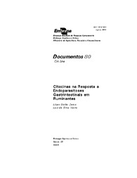 Thumbnail de Citocinas na resposta a endoparasitoses gastrintestinais em ruminantes.
