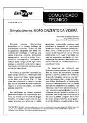 Thumbnail de Botrytis cinerea, mofo cinzento da videira.