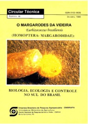Thumbnail de O margarodes da videira Eurhizococcus brasiliensis Homoptera: margarodidae: biologia, ecologia e controle no Sul do Brasil.