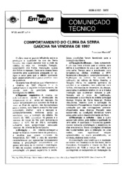 Thumbnail de Comportamento do clima na Serra Gaúcha na vindima de 1997.