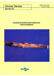 Thumbnail de Cancro europeu das pomáceas (Nectria galligena).