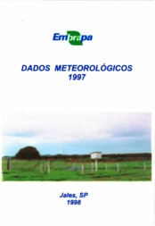 Thumbnail de Dados meteorológicos: Jales: 1997.